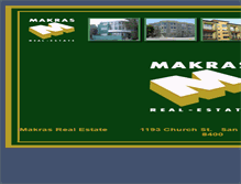 Tablet Screenshot of makrasrealestate.com